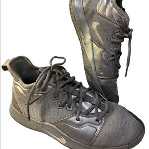 Nike Paul George NASA PG 3 50th Reflect Silver Ci8973-001 Youth Size 7y